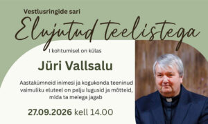 Elujuttude teeliseks on praost Jüri Vallsalu