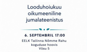 Looduhoiukuu oikumeeniline avateenistus