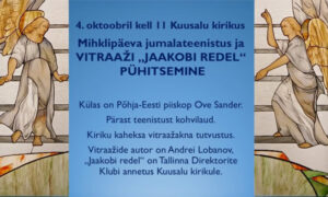 Kuusalus mihklipäeva piiskoplik jumalateenistus