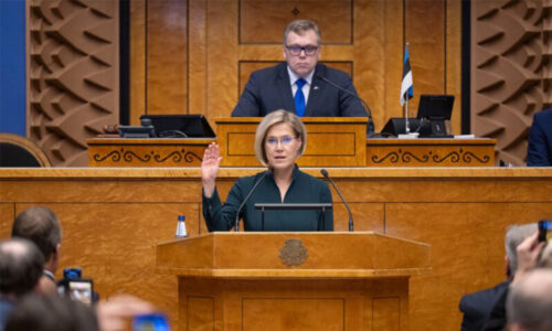 Eestil on uus president