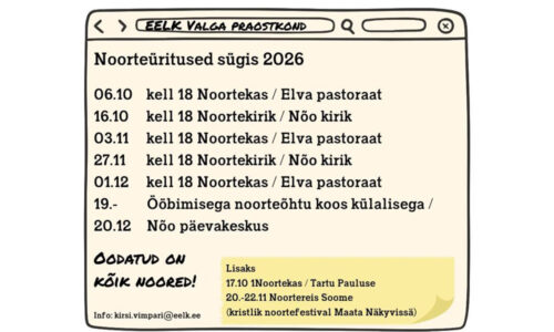 Valga praostkonna noorteüritused
