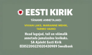 Täname kõiki annetajaid!
